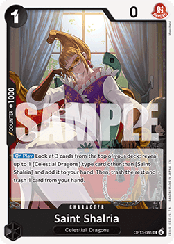 Saint Shalria (OP13-086) - Carrying on his Will (Uncommon) [OP13-086] - JotaCards - Tu Tienda de TCG