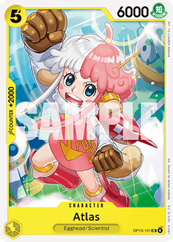 Atlas (OP13-101) - Carrying on his Will (Uncommon) [OP13-101] - JotaCards - Tu Tienda de TCG