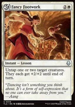 Fancy Footwork - Magic: The Gathering | Avatar: The Last Airbender (Uncommon) [TLA-19] - JotaCards - Tu Tienda de TCG