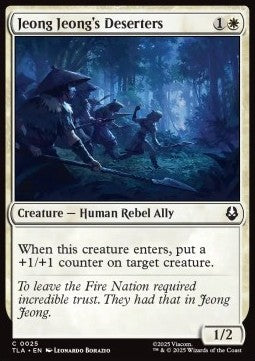 Jeong Jeong's Deserters - Magic: The Gathering | Avatar: The Last Airbender (Common) [TLA-25] - JotaCards - Tu Tienda de TCG