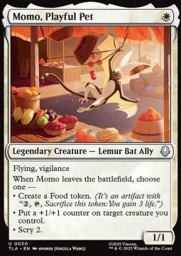 Momo, Playful Pet - Magic: The Gathering | Avatar: The Last Airbender (Uncommon) [TLA-30] - JotaCards - Tu Tienda de TCG