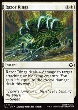 Razor Rings - Magic: The Gathering | Avatar: The Last Airbender (Common) [TLA-33] - JotaCards - Tu Tienda de TCG
