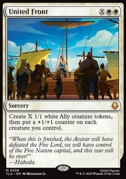 United Front - Magic: The Gathering | Avatar: The Last Airbender (Mythic) [TLA-39] - JotaCards - Tu Tienda de TCG