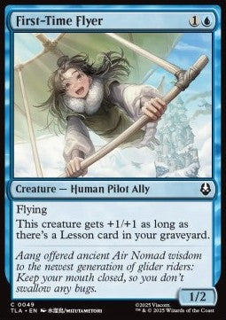 First-Time Flyer - Magic: The Gathering | Avatar: The Last Airbender (Common) [TLA-49] - JotaCards - Tu Tienda de TCG
