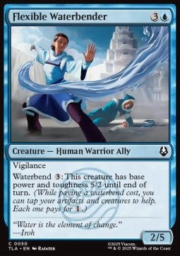 Flexible Waterbender - Magic: The Gathering | Avatar: The Last Airbender (Common) [TLA-50] - JotaCards - Tu Tienda de TCG