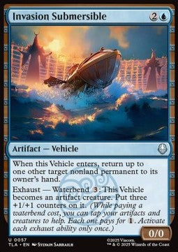 Invasion Submersible - Magic: The Gathering | Avatar: The Last Airbender (Uncommon) [TLA-57] - JotaCards - Tu Tienda de TCG