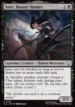 June, Bounty Hunter - Magic: The Gathering | Avatar: The Last Airbender (Uncommon) [TLA-106] - JotaCards - Tu Tienda de TCG