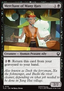 Merchant of Many Hats - Magic: The Gathering | Avatar: The Last Airbender (Common) [TLA-110] - JotaCards - Tu Tienda de TCG