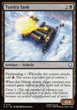 Tundra Tank - Magic: The Gathering | Avatar: The Last Airbender (Uncommon) [TLA-121] - JotaCards - Tu Tienda de TCG
