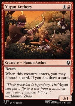 Yuyan Archers - Magic: The Gathering | Avatar: The Last Airbender (Common) [TLA-161] - JotaCards - Tu Tienda de TCG