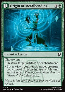 Origin of Metalbending - Magic: The Gathering | Avatar: The Last Airbender (Common) [TLA-187] - JotaCards - Tu Tienda de TCG