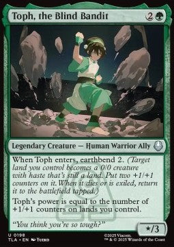 Toph, the Blind Bandit - Magic: The Gathering | Avatar: The Last Airbender (Uncommon) [TLA-198] - JotaCards - Tu Tienda de TCG