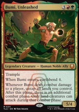 Bumi, Unleashed - Magic: The Gathering | Avatar: The Last Airbender (Mythic) [TLA-211] - JotaCards - Tu Tienda de TCG