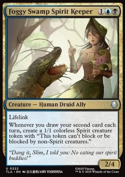 Foggy Swamp Spirit Keeper - Magic: The Gathering | Avatar: The Last Airbender (Uncommon) [TLA-222] - JotaCards - Tu Tienda de TCG