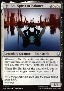 Hei Bai, Spirit of Balance - Magic: The Gathering | Avatar: The Last Airbender (Uncommon) [TLA-225] - JotaCards - Tu Tienda de TCG
