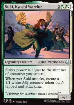 Suki, Kyoshi Warrior - Magic: The Gathering | Avatar: The Last Airbender (Uncommon) [TLA-243] - JotaCards - Tu Tienda de TCG