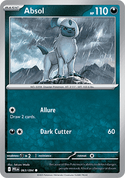 Absol - Phantasmal Flames (Common) [PFL-063] - JotaCards - Tu Tienda de TCG