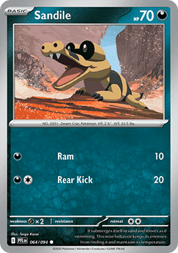 Sandile - Phantasmal Flames (Common) [PFL-064] - JotaCards - Tu Tienda de TCG