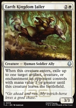 Earth Kingdom Jailer - Magic: The Gathering | Avatar: The Last Airbender (Uncommon) [TLA-16] - JotaCards - Tu Tienda de TCG