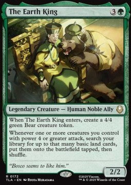 The Earth King - Magic: The Gathering | Avatar: The Last Airbender (Rare) [TLA-172] - JotaCards - Tu Tienda de TCG
