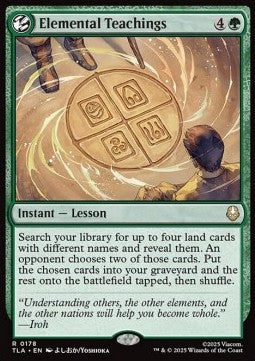 Elemental Teachings - Magic: The Gathering | Avatar: The Last Airbender (Rare) [TLA-178] - JotaCards - Tu Tienda de TCG