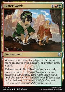 Bitter Work - Magic: The Gathering | Avatar: The Last Airbender (Uncommon) [TLA-210] - JotaCards - Tu Tienda de TCG