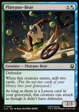 Platypus-Bear - Magic: The Gathering | Avatar: The Last Airbender (Common) [TLA-236] - JotaCards - Tu Tienda de TCG