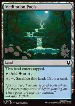 Meditation Pools - Magic: The Gathering | Avatar: The Last Airbender (Common) [TLA-272] - JotaCards - Tu Tienda de TCG