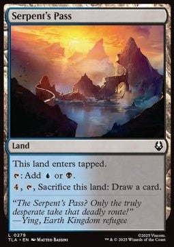 Serpent's Pass - Magic: The Gathering | Avatar: The Last Airbender (Common) [TLA-279] - JotaCards - Tu Tienda de TCG