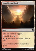 Sun-Blessed Peak - Magic: The Gathering | Avatar: The Last Airbender (Common) [TLA-280] - JotaCards - Tu Tienda de TCG