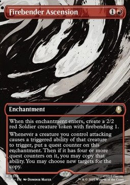 Firebender Ascension - Magic: The Gathering | Avatar: The Last Airbender: Extras (Rare) [XTLA-312] - JotaCards - Tu Tienda de TCG