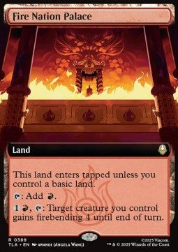 Fire Nation Palace - Magic: The Gathering | Avatar: The Last Airbender: Extras (Rare) [XTLA-389] - JotaCards - Tu Tienda de TCG