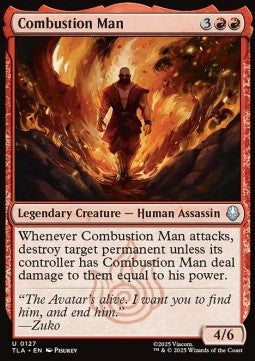 Combustion Man - Magic: The Gathering | Avatar: The Last Airbender (Uncommon) [TLA-127] - JotaCards - Tu Tienda de TCG