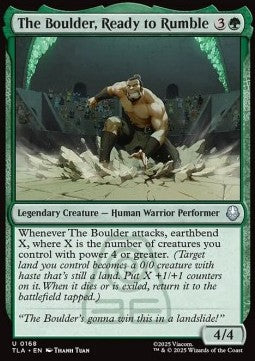 The Boulder, Ready to Rumble - Magic: The Gathering | Avatar: The Last Airbender (Uncommon) [TLA-168] - JotaCards - Tu Tienda de TCG