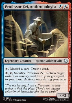 Professor Zei, Anthropologist - Magic: The Gathering | Avatar: The Last Airbender (Uncommon) [TLA-238] - JotaCards - Tu Tienda de TCG