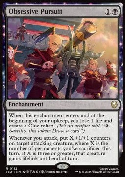 Obsessive Pursuit - Magic: The Gathering | Avatar: The Last Airbender (Rare) [TLA-112] - JotaCards - Tu Tienda de TCG