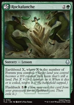 Rockalanche - Magic: The Gathering | Avatar: The Last Airbender (Uncommon) [TLA-192] - JotaCards - Tu Tienda de TCG