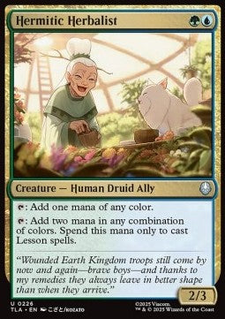 Hermitic Herbalist - Magic: The Gathering | Avatar: The Last Airbender (Uncommon) [TLA-226] - JotaCards - Tu Tienda de TCG