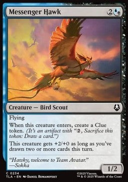 Messenger Hawk - Magic: The Gathering | Avatar: The Last Airbender (Common) [TLA-234] - JotaCards - Tu Tienda de TCG