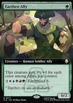 Earthen Ally - Magic: The Gathering | Avatar: The Last Airbender: Extras (Rare) [XTLA-377] - JotaCards - Tu Tienda de TCG