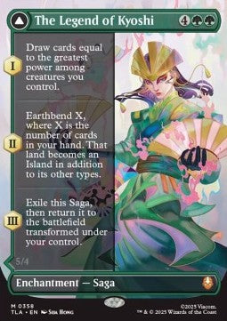 The Legend of Kyoshi // Avatar Kyoshi (V.2) - Magic: The Gathering | Avatar: The Last Airbender: Extras (Mythic) [XTLA-358] - JotaCards - Tu Tienda de TCG