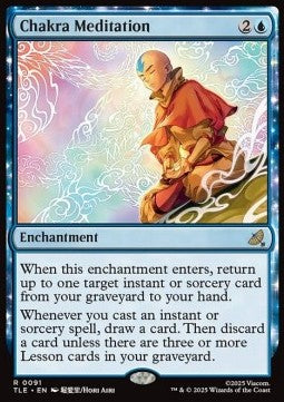 Chakra Meditation (V.1) - Magic: The Gathering | Avatar: The Last Airbender: Eternal (Rare) [TLE-91] - JotaCards - Tu Tienda de TCG