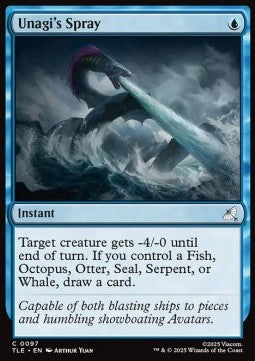 Unagi's Spray - Magic: The Gathering | Avatar: The Last Airbender: Eternal (Common) [TLE-97] - JotaCards - Tu Tienda de TCG