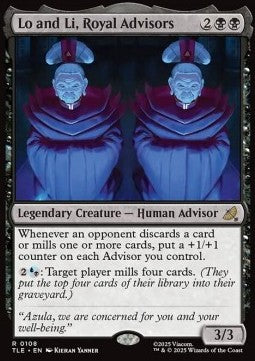 Lo and Li, Royal Advisors (V.1) - Magic: The Gathering | Avatar: The Last Airbender: Eternal (Rare) [TLE-108] - JotaCards - Tu Tienda de TCG