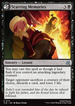 Scarring Memories - Magic: The Gathering | Avatar: The Last Airbender: Eternal (Uncommon) [TLE-111] - JotaCards - Tu Tienda de TCG