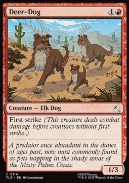 Deer-Dog - Magic: The Gathering | Avatar: The Last Airbender: Eternal (Common) [TLE-114] - JotaCards - Tu Tienda de TCG