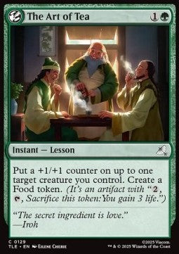 The Art of Tea - Magic: The Gathering | Avatar: The Last Airbender: Eternal (Common) [TLE-129] - JotaCards - Tu Tienda de TCG