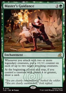 Master's Guidance (V.1) - Magic: The Gathering | Avatar: The Last Airbender: Eternal (Rare) [TLE-141] - JotaCards - Tu Tienda de TCG
