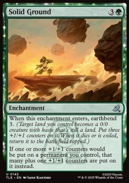 Solid Ground - Magic: The Gathering | Avatar: The Last Airbender: Eternal (Uncommon) [TLE-142] - JotaCards - Tu Tienda de TCG