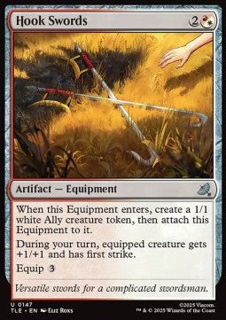 Hook Swords - Magic: The Gathering | Avatar: The Last Airbender: Eternal (Uncommon) [TLE-147] - JotaCards - Tu Tienda de TCG